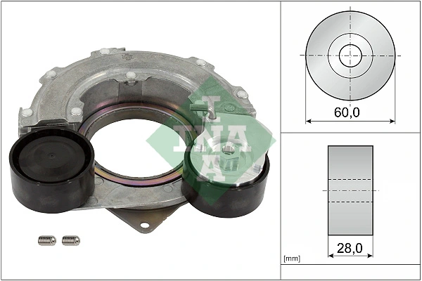 Belt Tensioner, V-ribbed belt